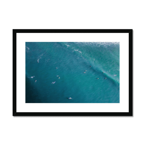 Burleigh Break Framed & Mounted Print