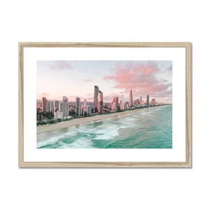 City Of Gold Coast - Landscape Framed & Mounted Print