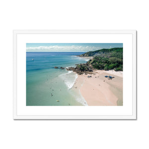Byron Bay, The Pass Framed & Mounted Print