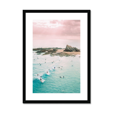 The Alley Framed & Mounted Print