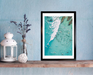 Currumbin From Above Framed & Mounted Print