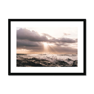 Dark And Stormy Framed & Mounted Print
