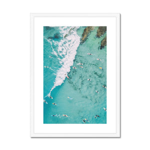 Currumbin From Above Framed & Mounted Print