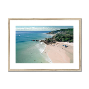 Byron Bay, The Pass Framed & Mounted Print