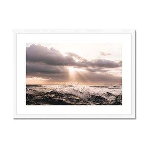 Dark And Stormy Framed & Mounted Print