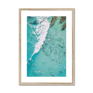 Currumbin From Above Framed & Mounted Print